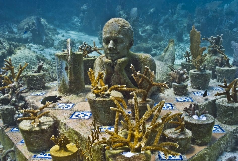 موزه زیر آب در مکزیک