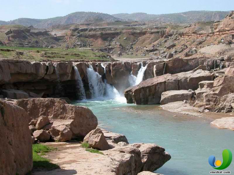 آبشار زیبای آفرینه در استان لرستان