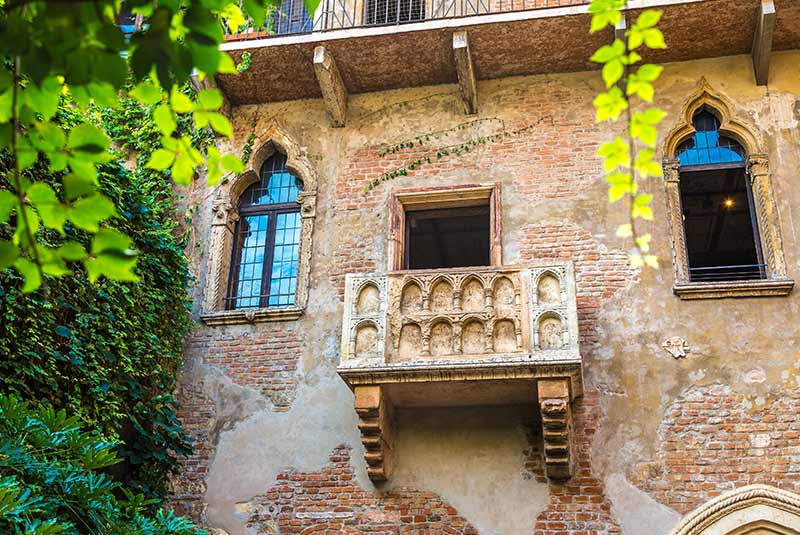 خانه ژولیت معروف به شهر عشق در ورونا ایتالیا