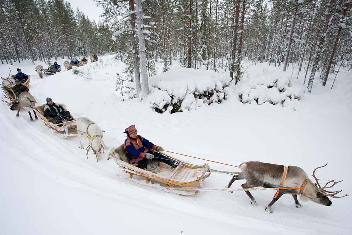 دیدنیهای لاپلند فنلاند ، تجربه زمستان خاطره انگیز