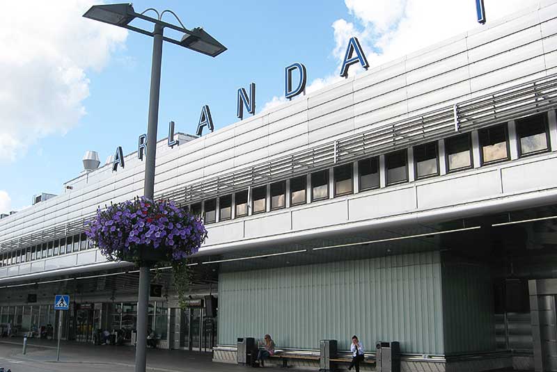 معرفی بزرگترین فرودگاه سوئد به نام استکهلم آرلاندا