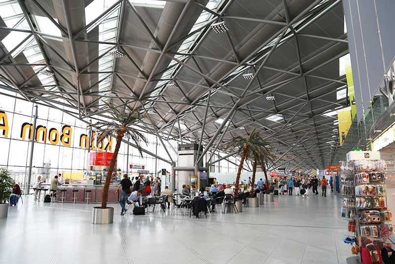معرفی فرودگاه بزرگ کلن بن در کشور آلمان