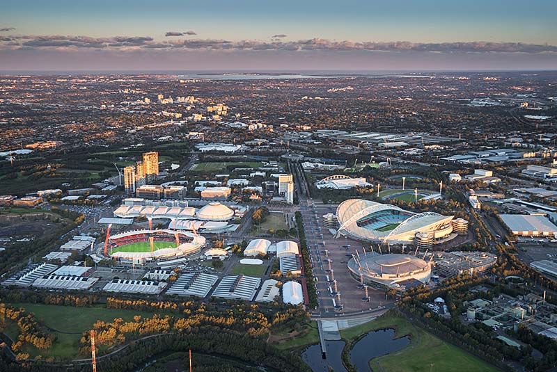 پارک تفریحی ورزشی المپیک سیدنی در استرالیا