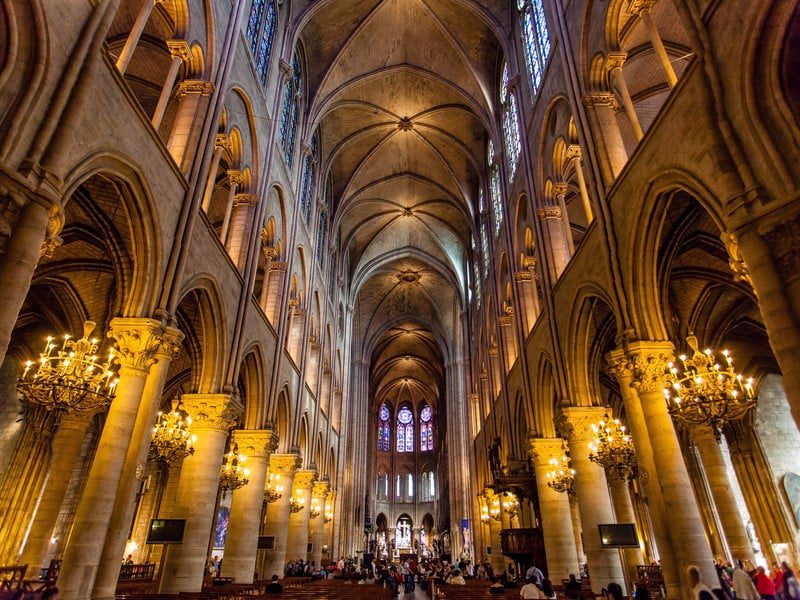 کلیسای جامع نوتردام ، برجسته ترین کلیسای فرانسه