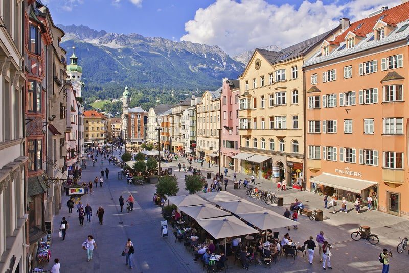 12 جاذبه‌ برتر گردشگری در اینسبروک اتریش
