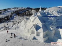 کلیسای یخی ، جاذبه ای چینی در نروژ !