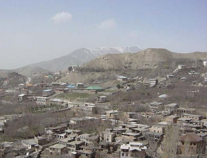 روستای افجه ، دشت هویچ در ارتفاعات تهران