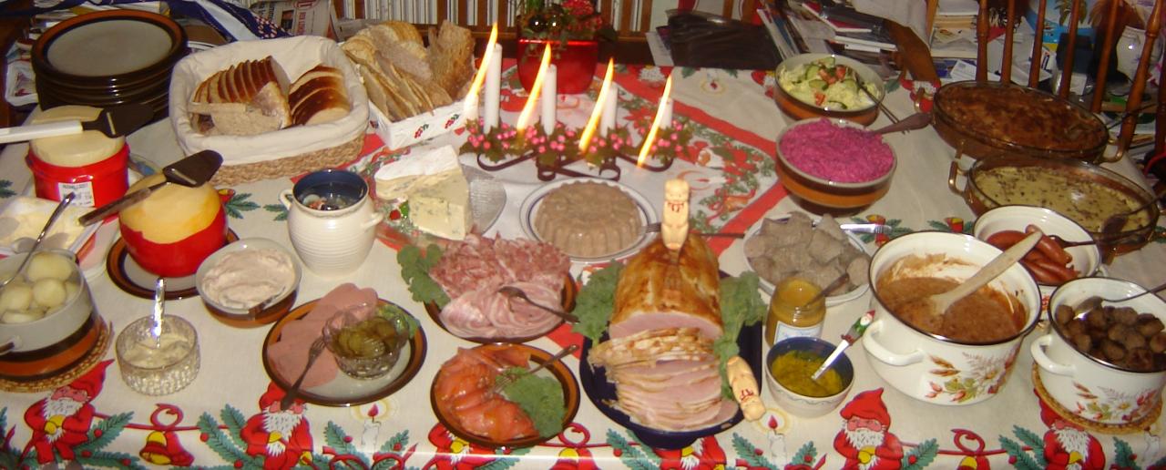 غذاهای  مخصوص کریسمس در جهان