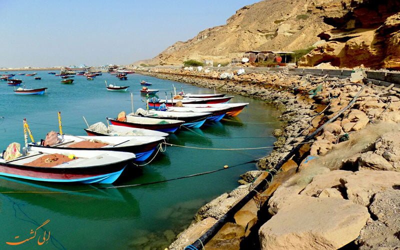 کنارک ، بندر کنارک در ساحل دریای عمان