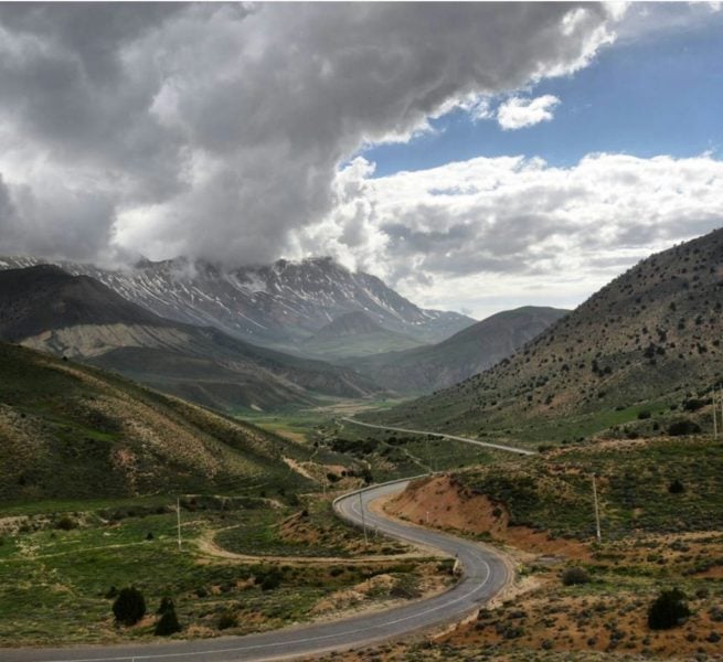جاده توسکستان گرگان با عکس