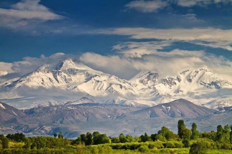 کوه سبلان اردبیل ، ساوالان سومین قله بلند ایران