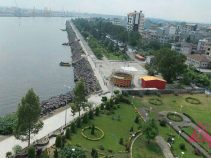 بلوار ساحلی و زیبای بندر انزلی