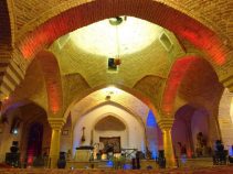 حمام قلعه از بناهای تاریخی همدان
