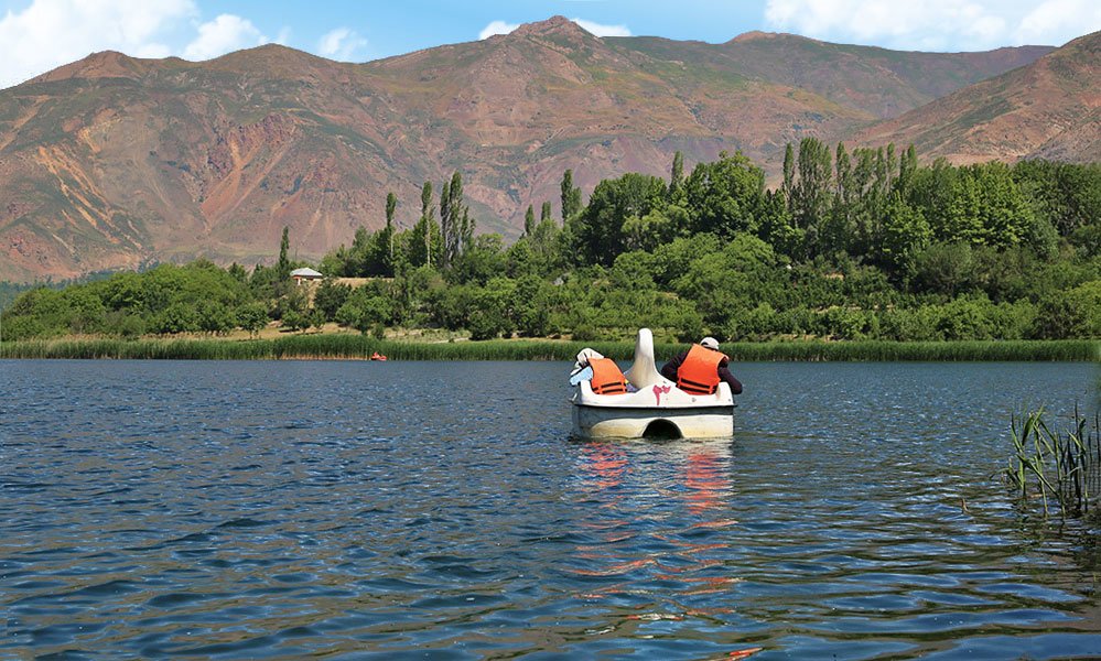 دریاچه اوان ، دریاچه ای شگفت انگیز در استان قزوین