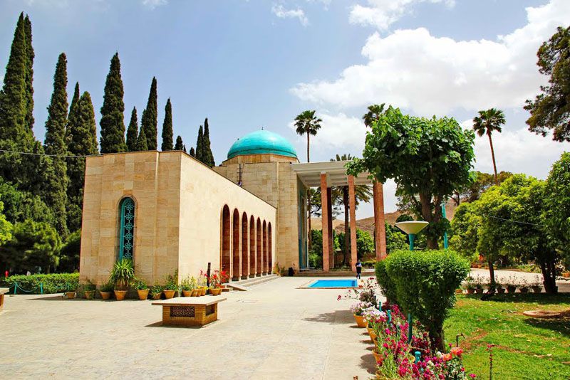 سعدیه شیراز ، تلفیق زیبایی از معماری قدیم و جدید ایرانی