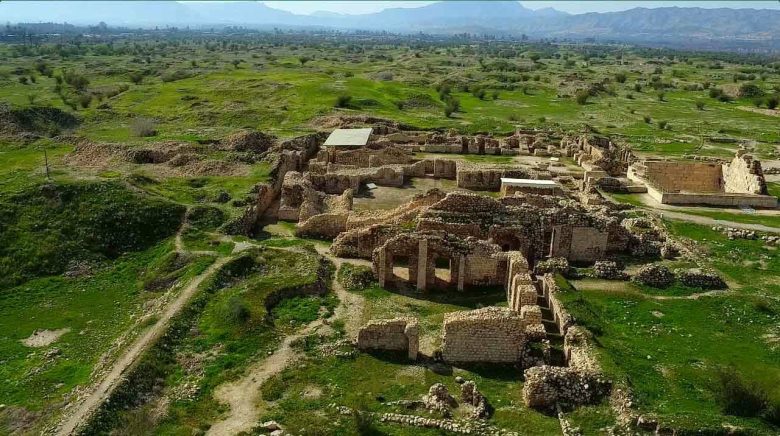 شهر تاریخی بیشاپور از بزرگترین شهرهای دوران ساسانی