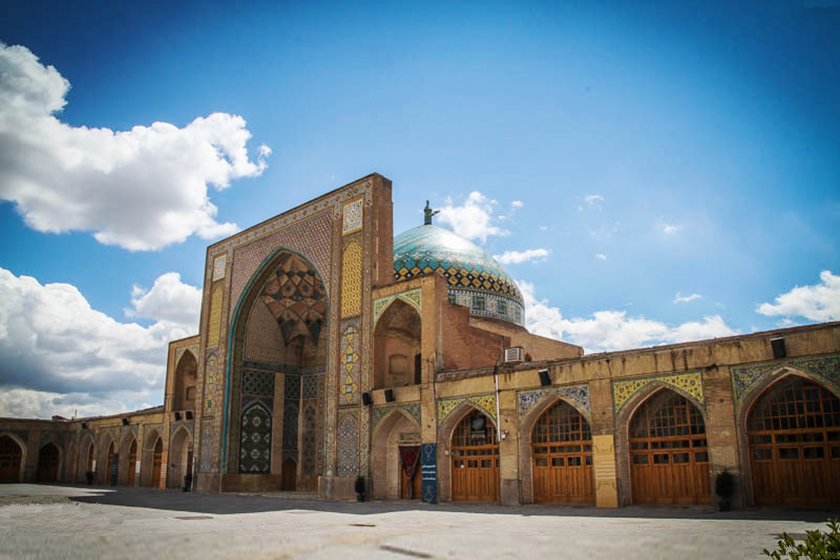 مسجد النبی ، یکی از بزرگترین و با شکوه ترین مساجد ایران