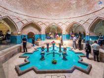 حمام قجر ، یکی از بزرگ ترین موزه های شهر قزوین