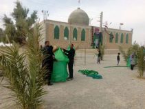 زیارتگاه بی بی دوست ، جاذبه ای مذهبی در دل دشت سیستان