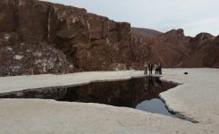 کوه نمک قم ، از زیباترین جاذبه های طبیعی استان قم