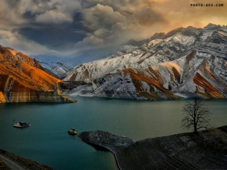 آشنایی با دریاچه سد امیر کبیر (کرج)