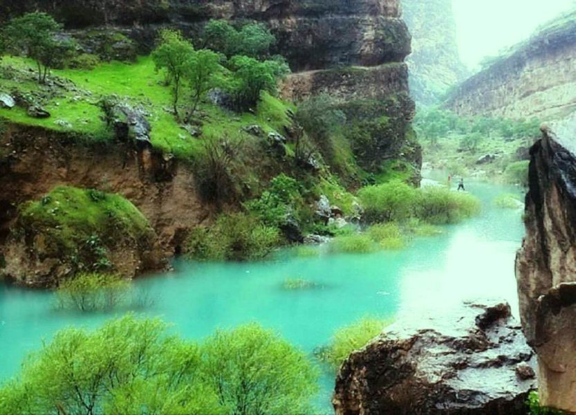 تنگه کافرین یکی از زیباترین مقاصد گردشگری ایران