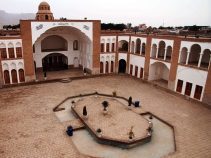 مدرسه شوکتیه یکی از آثار زیبا و تاریخی بیرجند