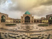مسجد جامع زنجان یکی از بزرگترین و زیباترین مساجد زنجان