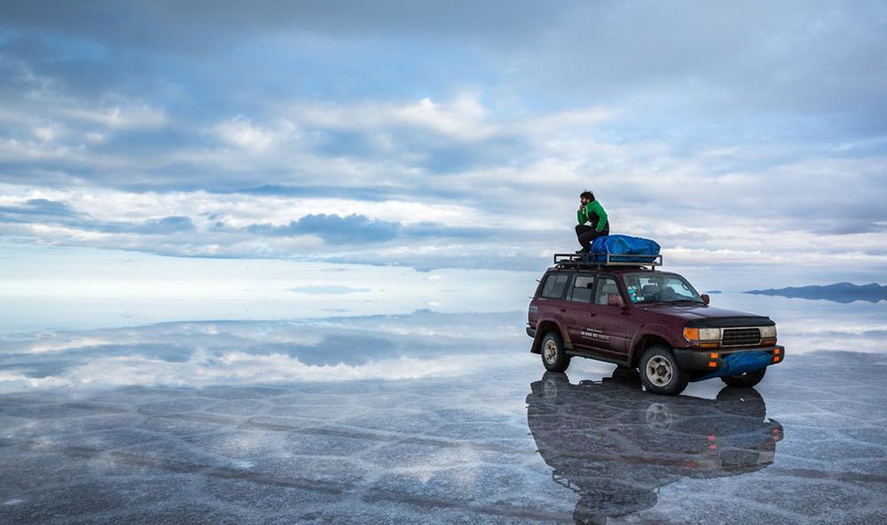 دریاچه نمک بولیوی زیباترین و بزرگترین آینه طبیعی جهان