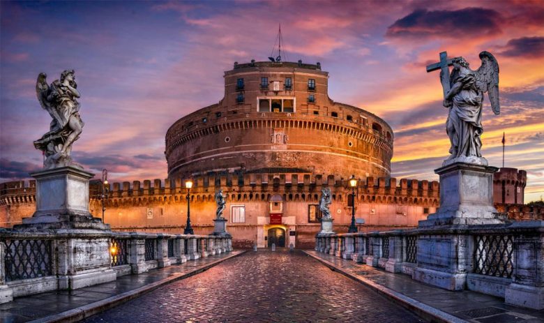 قلعه سنت آنجلو بنایی تاریخی و باشکوه در رم