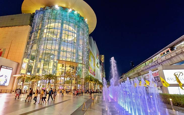 مرکز خرید سیام پاراگون ، یکی از لوکس ترین مراکز خرید بانکوک