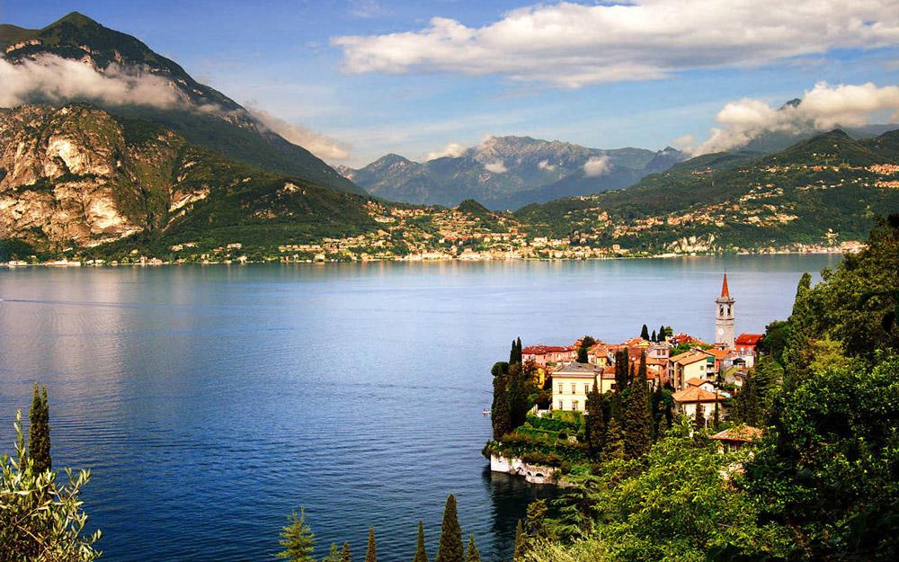 دریاچه کومو ، معروف ترین دریاچه ایتالیا