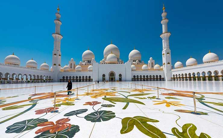 مسجد شیخ زاید ، یکی از پربازدیدترین جاذبه های دنیا