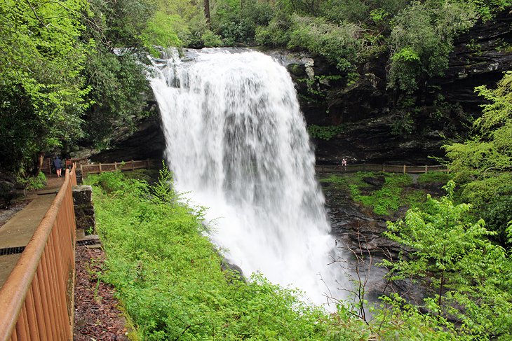 بهترین آبشارهای کارولینای شمالی