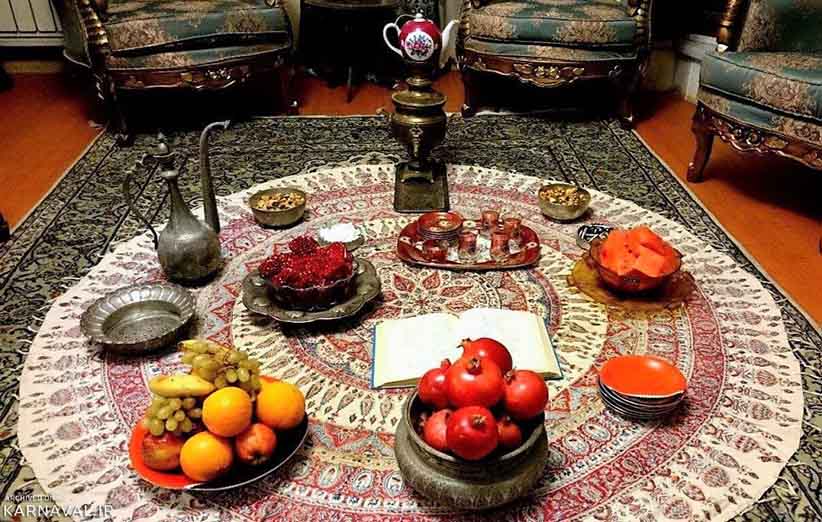 شب یلدا ، میلاد اکبر یا میلاد خورشید | آداب و رسوم و فرهنگ ایران کهن