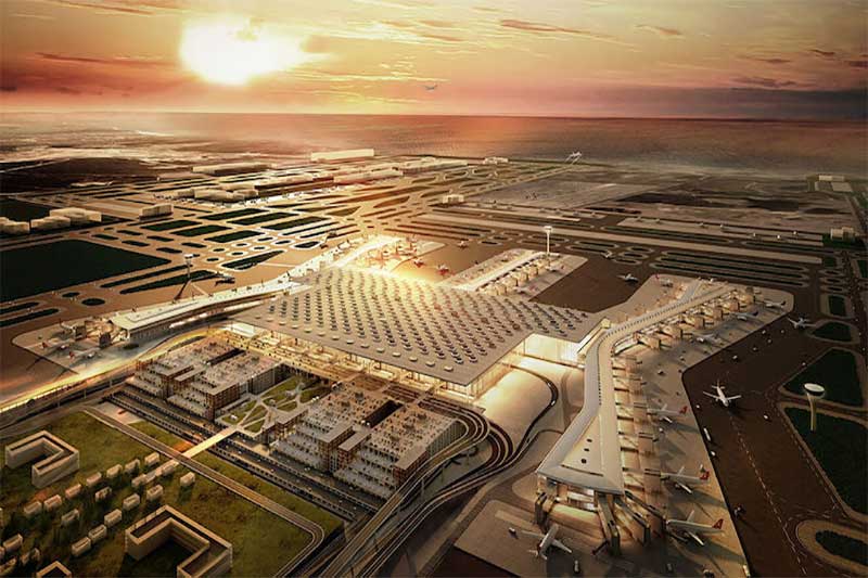 جدیدترین فرودگاه استانبول