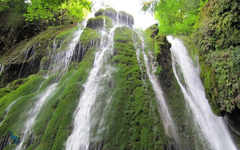 بزرگ ترین آبشار خزه ای ایران