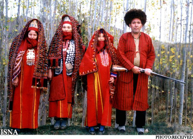 Image result for لباس محلی  زنان ترکمن خراسان شمالی