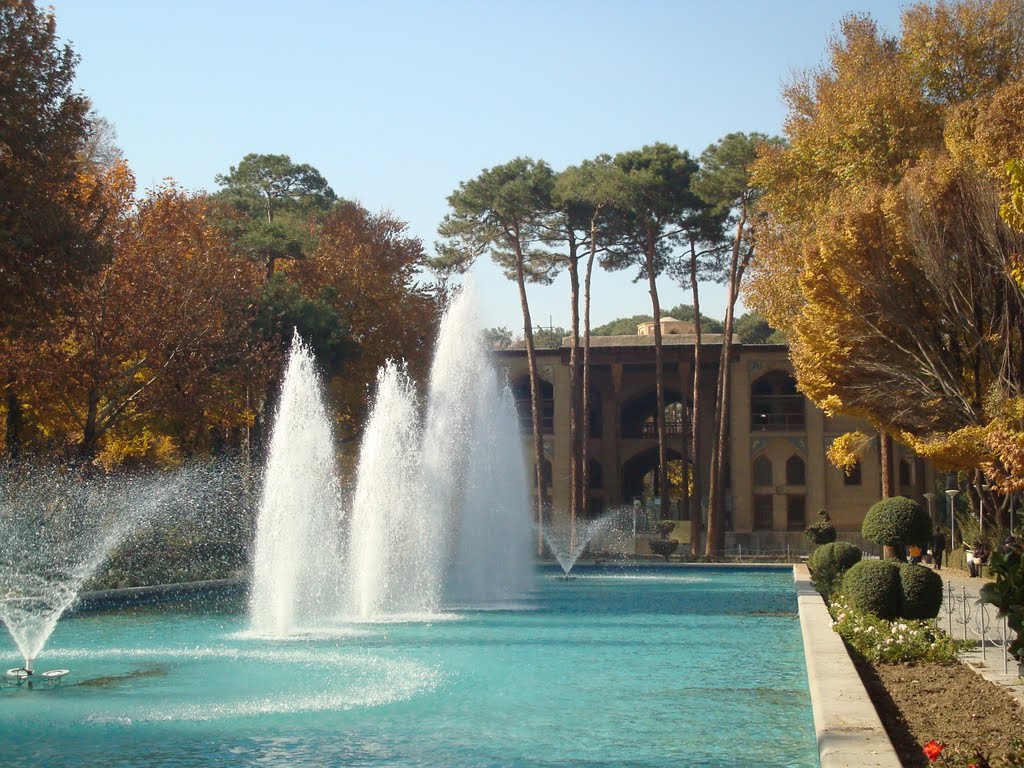 باغ هشت بهشت اصفهان در دوره‌ی زمامداری شاه سلیمان صفوی
