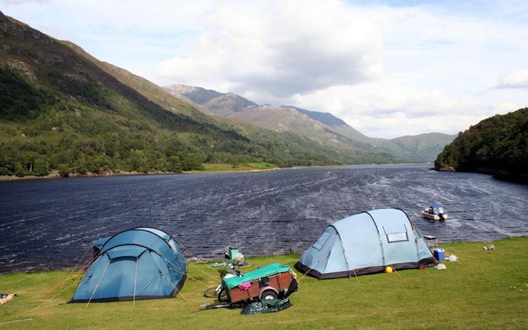 معرفی بهترین اردوگاه های بریتانیا در دل طبیعت و کوهستان
