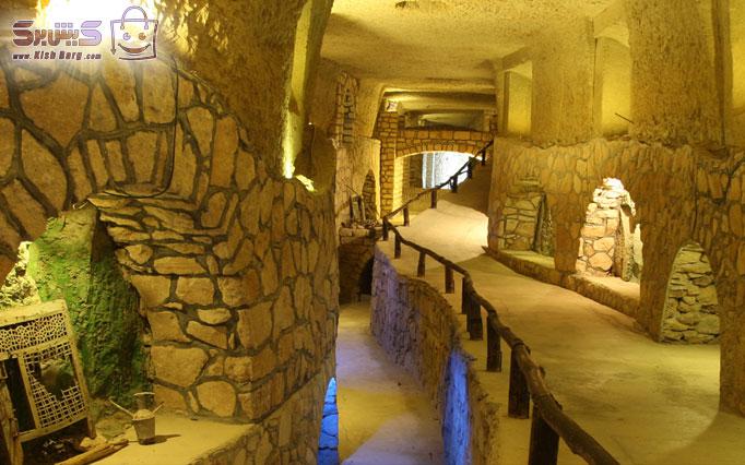 کاریز شهر زیبا زیر زمینی در کیش با قدمت ۲۵۰۰ ساله