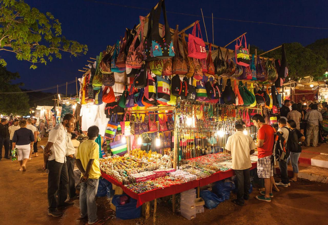 بهترین بازارها و مراکز خرید در گوا هند