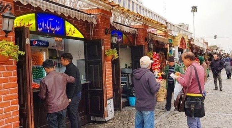 غذاهای خیابانی در نوستالژیک ترین خیابان تهران