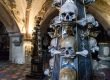۴۰۰۰۰ جمجمه برای ساخت کلیسای استخوانی در چک