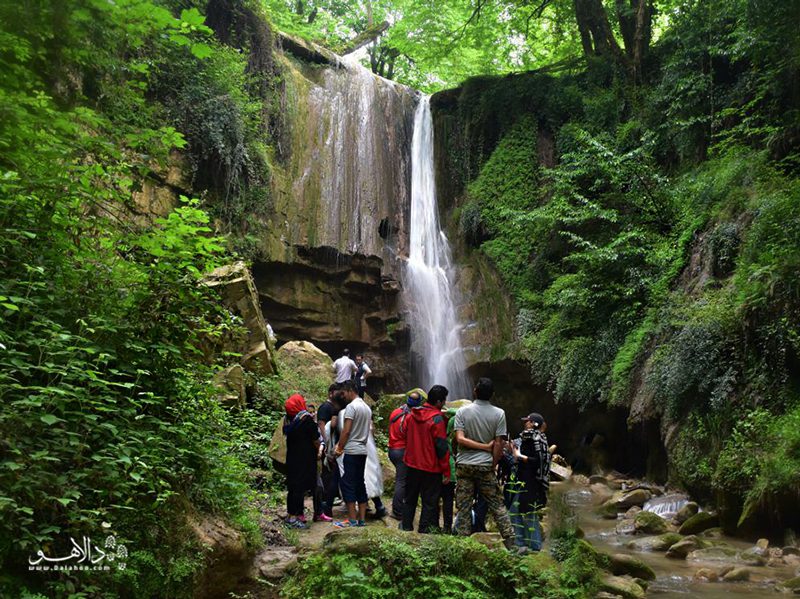 آبشار ترز مازندران جاذبه ای زیبا برای گردش تابستانه
