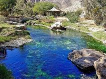آب گرم گنو چشمه های جوشان در هرمزگان