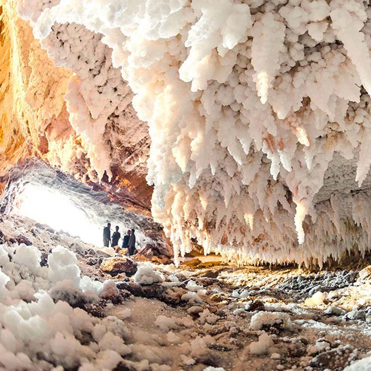 غار نمکدان قشم و زیبایی های دیدنی آن