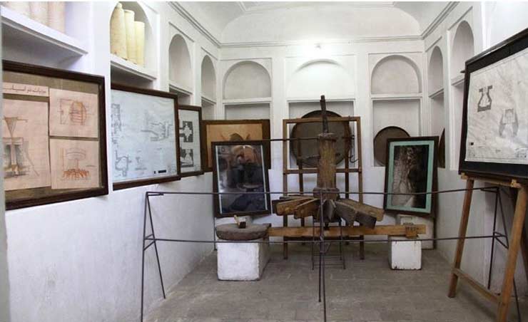 موزه آب امیر چخماق یزد در خانه تاریخی کلاهدوزها