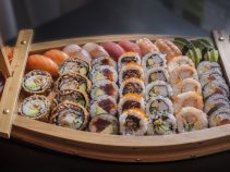 انواع مختلف سوشی سرو شده در دنیا