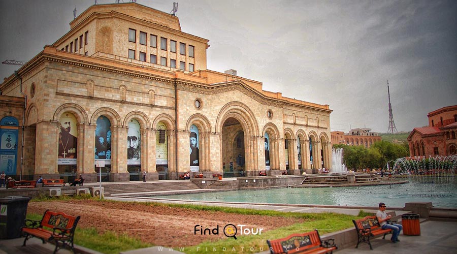نگارخانه ملی ارمنستان موزه پر شکوه ملی واقع در ایروان